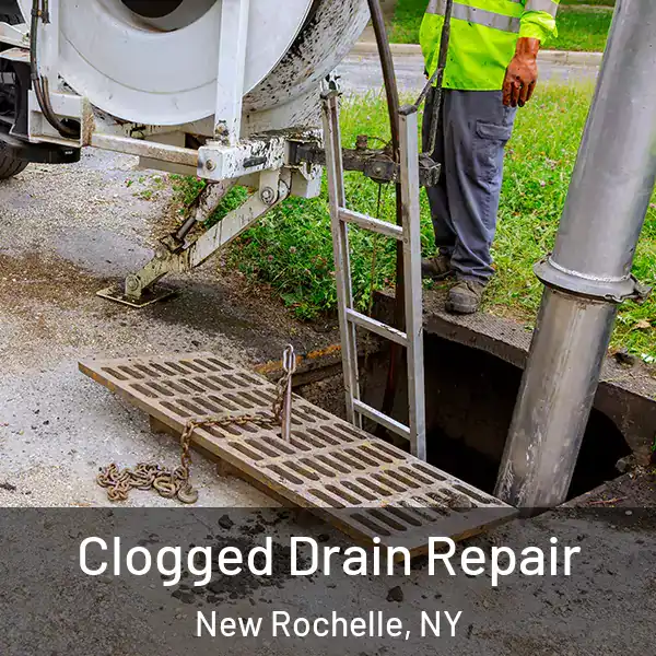  Clogged Drain Repair New Rochelle, NY