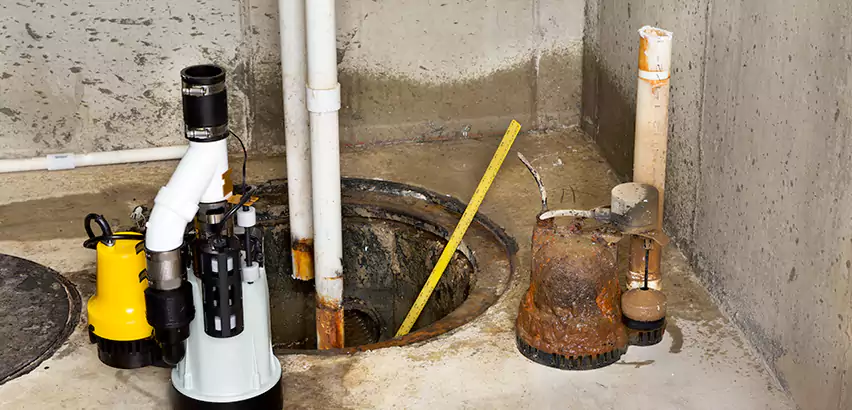 Installing Sump Pump in Finished Basement in New Rochelle, NY