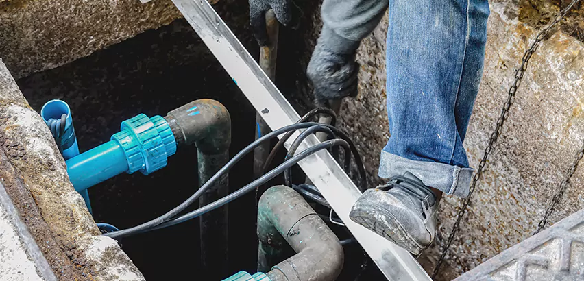 Zoeller Sewage Ejector Pump System in New Rochelle