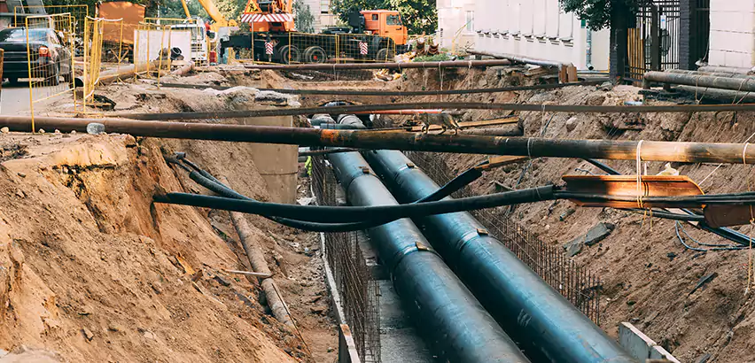 Underground Sprinkler Pipe Repair in New Rochelle, NY